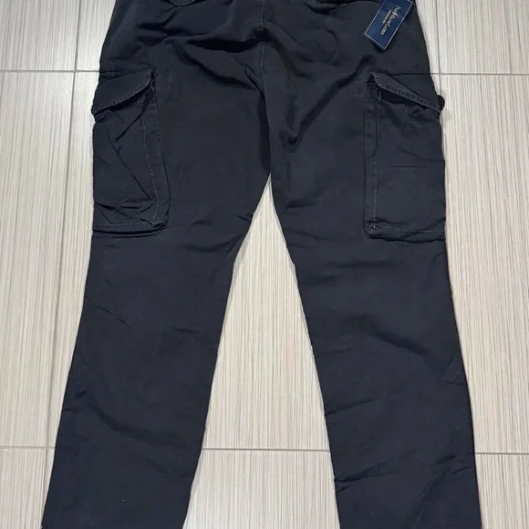 Polo Ralph Lauren Straight Fit Black Cargo Pants (Size 36/32) NWT - Picture 3 of 4